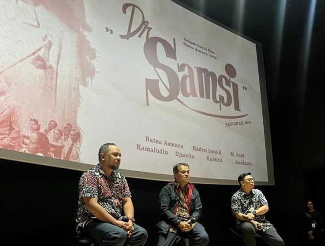 
 Film hitam putih hasil restorasi berjudul Dr. Samsi produksi tahun 1952 besutan Ratna Asmara merupakan salah satu film bermateri seluloid 35mm yang tersimpan dalam koleksi Sinematek Indonesia (kemdikbud.go.id)